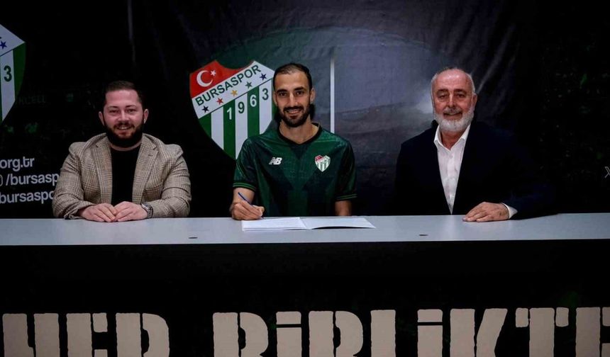 Alperen Babacan, Bursaspor’a imzayı attı