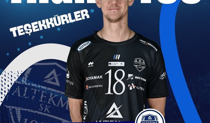 Altekma’da Dmitrii Bahov ile yollar ayrıldı
