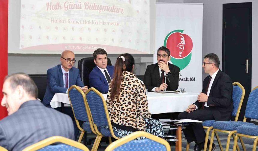 Amasya’da hamile kadın resmi nikah için halk gününe başvurdu, doğacak çocuğuna valinin adını verecek