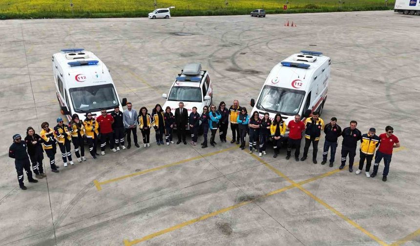 Ambulansların yeni kahramanları: 16 kadın sürücü