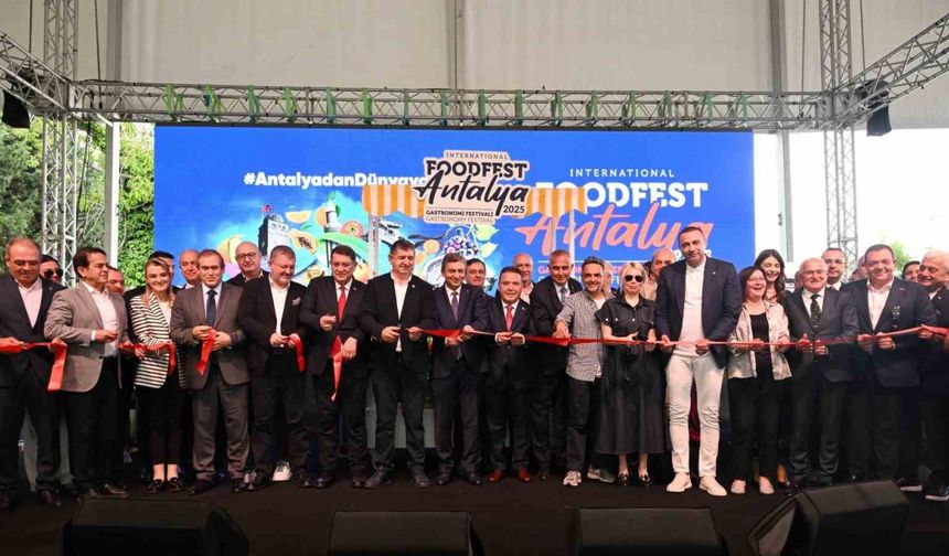 "Antalya’dan Dünyaya" lezzet yolculuğu başladı