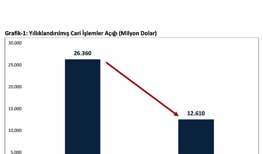 Bakan Bolat: "Cari işlemler açığı Mart ayında 12,6 milyar dolara geriledi"