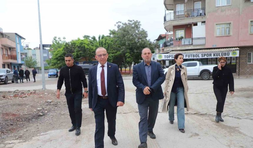 Başkan Akın’dan çalışmalara sıkı takip