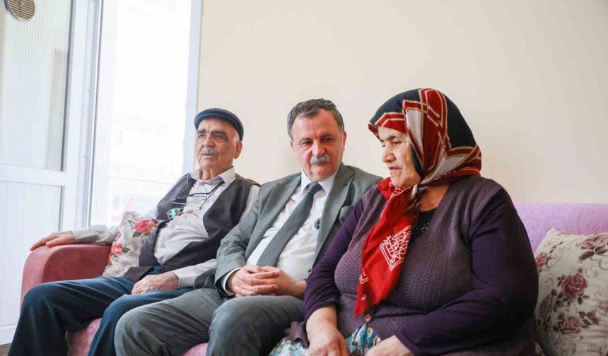 Başkan Balaban şehit anneleriyle bir araya geldi