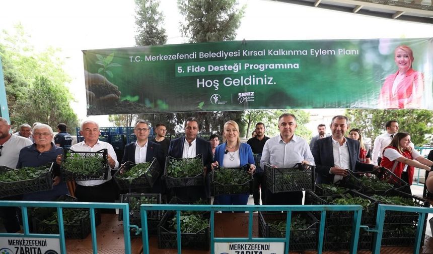 Başkan Doğan, ""Çiftçilerimize destek, topraklarımıza bereket olmaya devam ediyoruz"