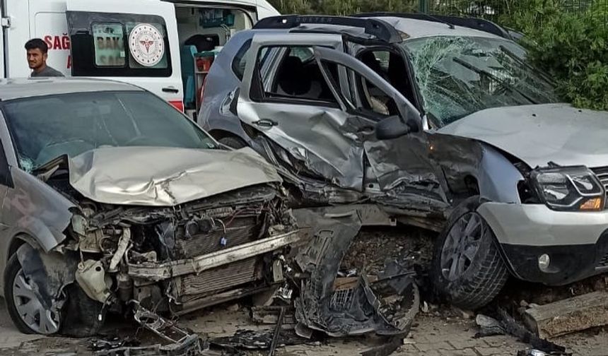 Belen’de trafik kazası: 2 yaralı