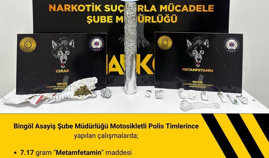 Bingöl’de uyuşturucuya geçit yok