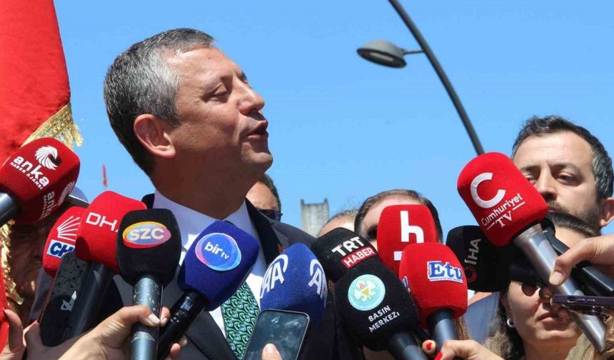 CHP Genel Başkanı Özel, Soma’daki anma programına katıldı