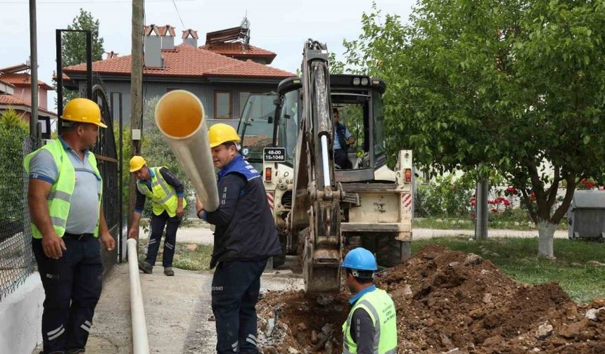 Çıtlık Mahallesinin içme suyu hatları yenileniyor