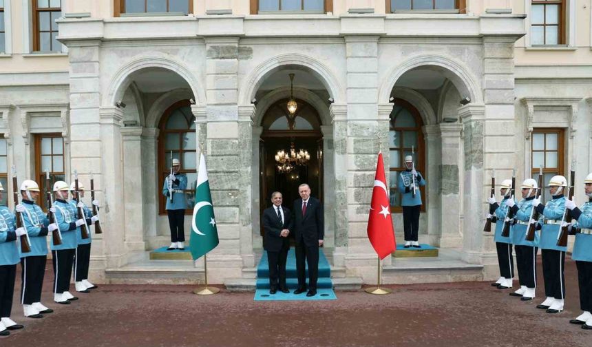 Cumhurbaşkanı Erdoğan, Pakistan Başbakanı Şerif’i kabul etti