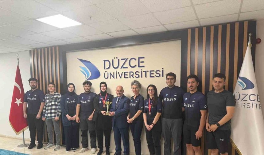 Dağ bisikleti yarışında büyük başarı