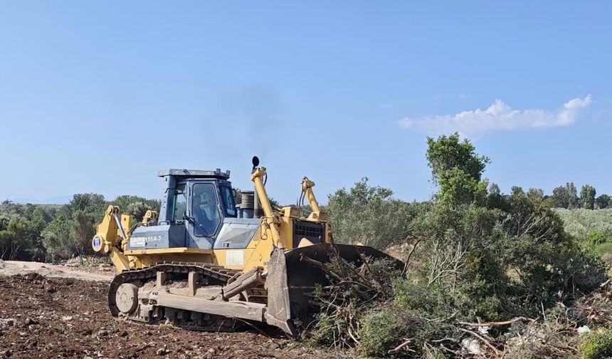 Didim’de yol çalışmaları devam ediyor