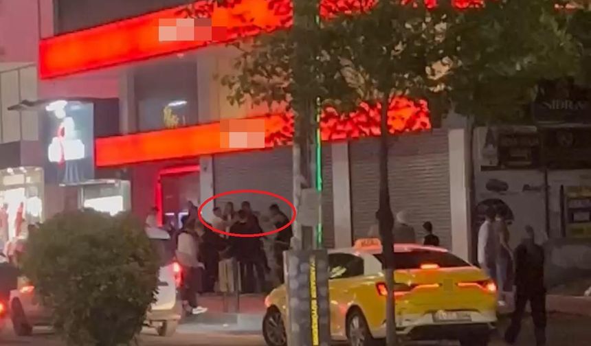 Diyarbakır’da iki grup arasında sopalı ve kemerli kavga kamerada