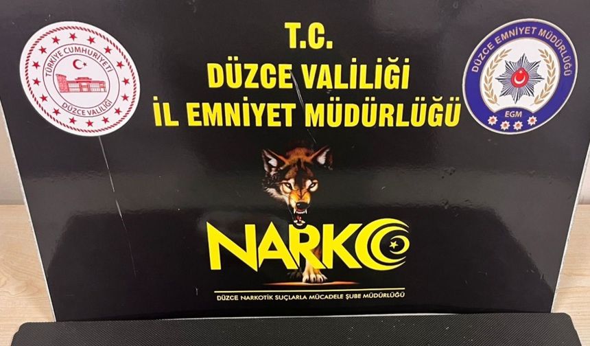 Düzce’de uyuşturucu ile mücadele sürüyor