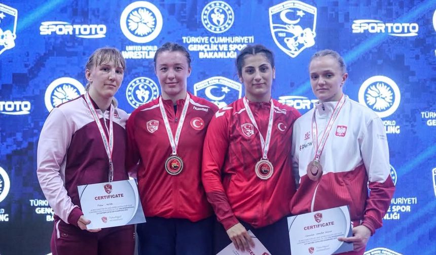 Edirneli sporcudan 3 günde 2 altın madalya