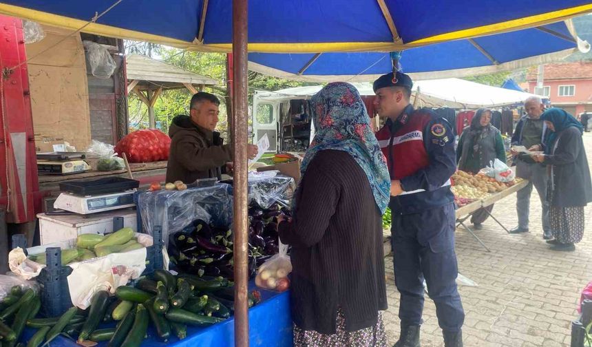 Eğirdir Jandarmasından "dikkat hırsız var" eğitimi