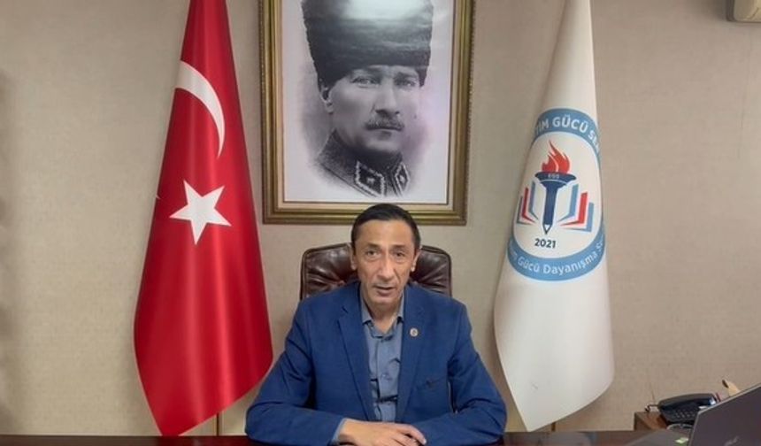 Eğitim Gücü-Sen’den 13 ayrı ceza alan okul müdürünün görevden alınmamasına tepki
