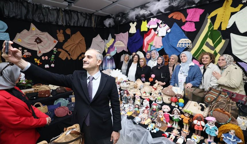 El emeği göz nuru eserler görücüye çıktı