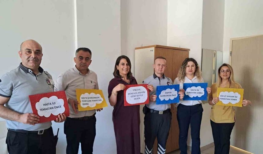 El hijyenine dikkat çektiler