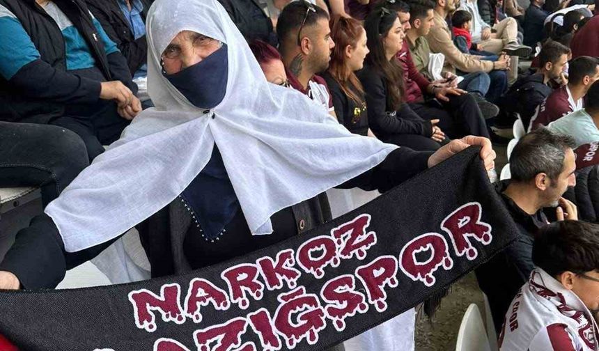 Elazığspor fanatiği Muhsine nine