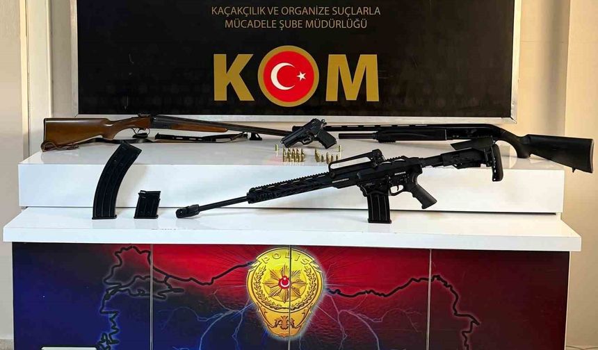 Erzincan’da silah operasyonu; 2 kişi yakalandı