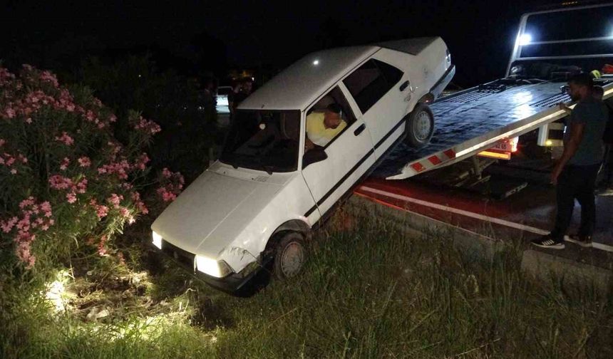 Facianın eşiğinden dönülen kazayı burunları bile kanamadan atlattılar