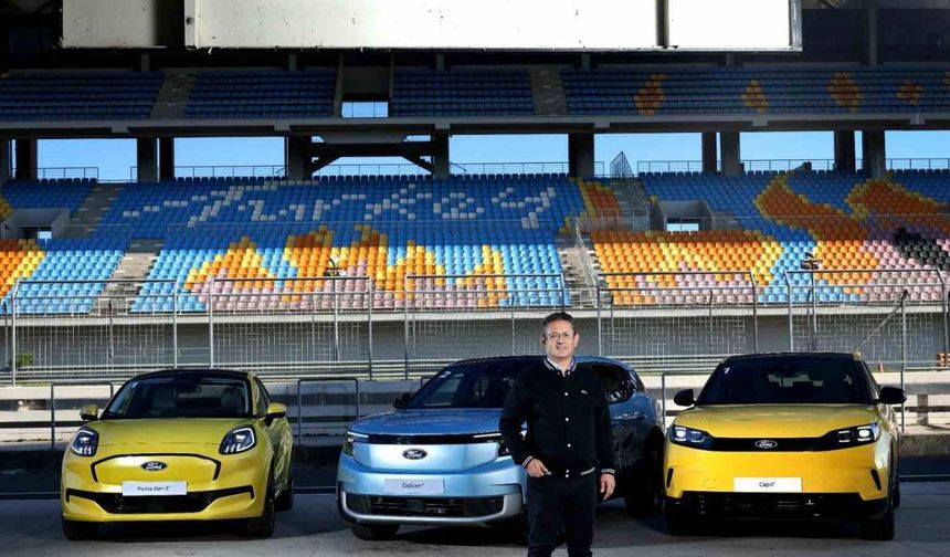 Ford Türkiye, elektrikli yeni binek ve ticari araçlarını tanıttı