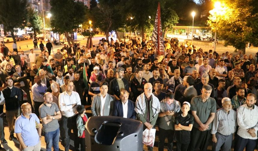 Gaziantep’te "Gazze İçin Küresel Öfke Günü" programı düzenlendi