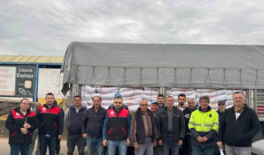 Gönen’de çeltik üreticilerine hibe destekli tohum dağıtımı yapıldı