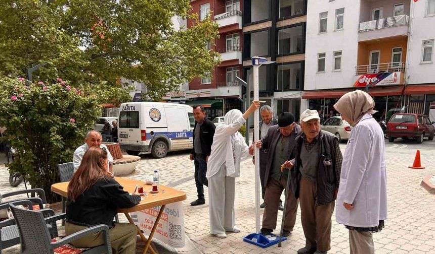 Hisarcık’ta "Kilo kontrolü" uygulaması