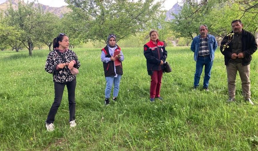 Iğdır’da meyve bahçelerinde hastalık ve zararlılarla mücadele toplantısı gerçekleştirildi