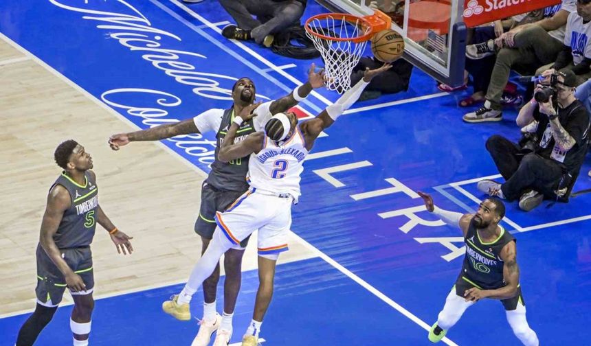 İlk maçta kazanan Oklahoma City Thunder
