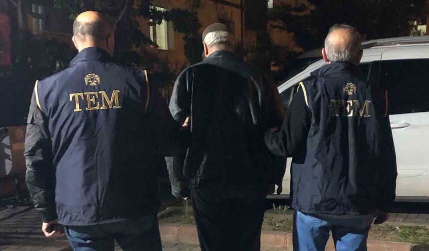 Interpol tarafından kırmızı bültenle aranan terörist Kırıkkale’de yakalandı