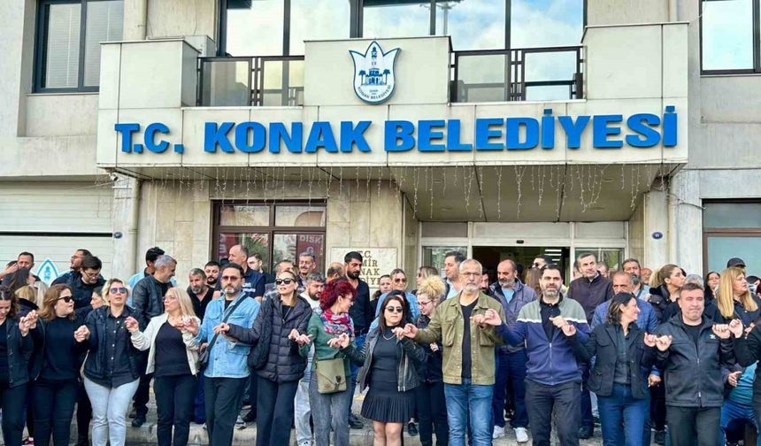 İşçileri greve giden CHP’li Konak Belediyesi: "Hizmet veremeyeceğiz, sokağa çöp bırakmayın"