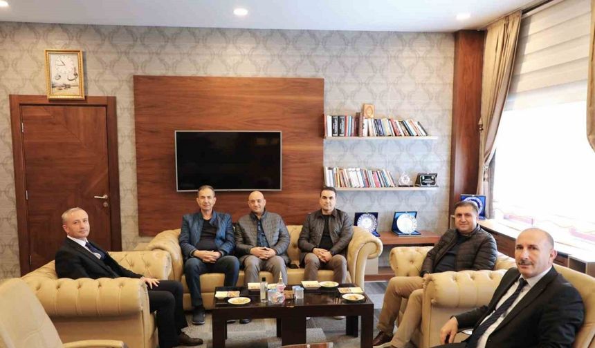 İstanbul İl Milli Eğitim Müdürü Yentür’den Ağrı İl Milli Eğitim Müdürü Kökrek’e ziyaret