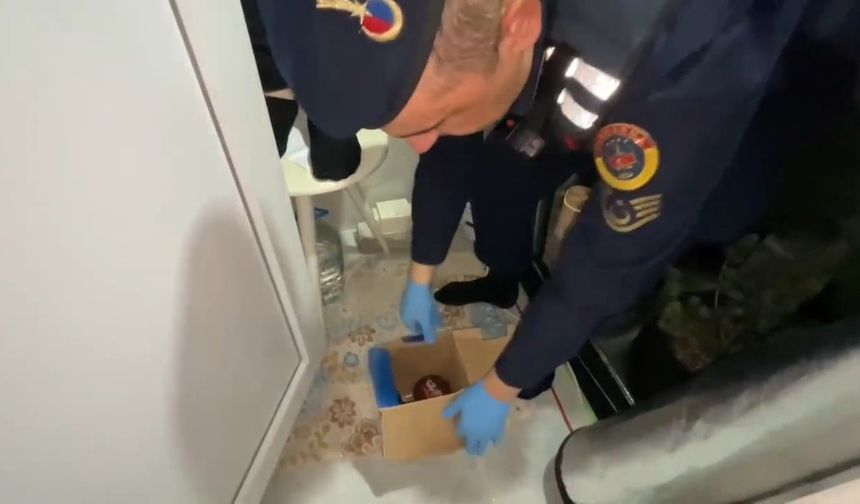 Jandarmadan evinde uyuşturucu yetiştiren şahsa operasyon
