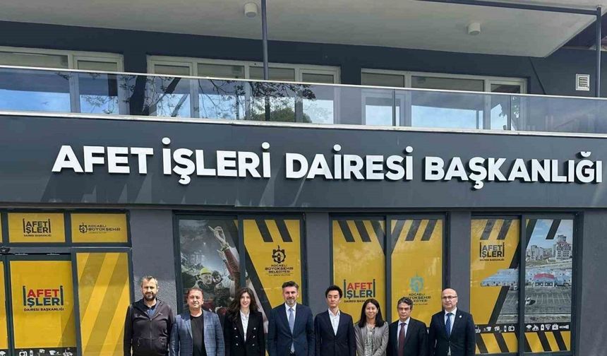Japon heyetten Kocaeli’ye ziyaret: Afetlere hazırlık masaya yatırıldı