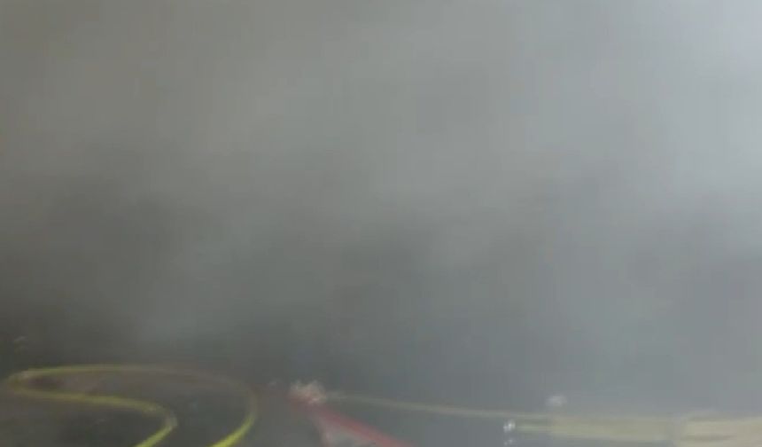 Kahramanmaraş’ta fabrika deposunda yangın