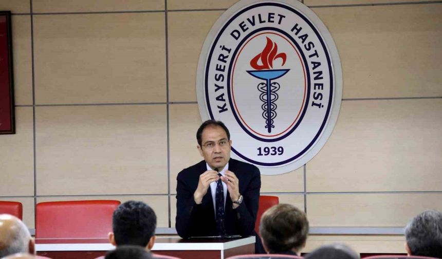 Kayseri Devlet Hastanesi’nde ’Dijital Entegrasyon Bilgilendirme Toplantısı’ gerçekleştirildi