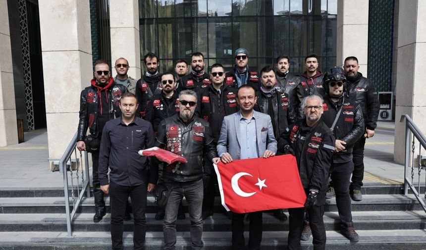 Kütahya’dan Anıtkabir’e şanlı Türk bayrağı yolculuğu