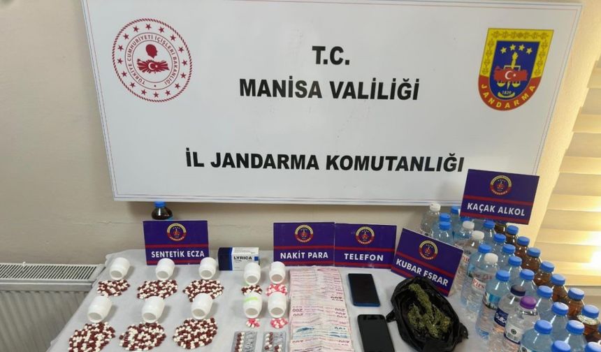 Manisa’da uyuşturucu operasyonu: 2 şüpheli gözaltında