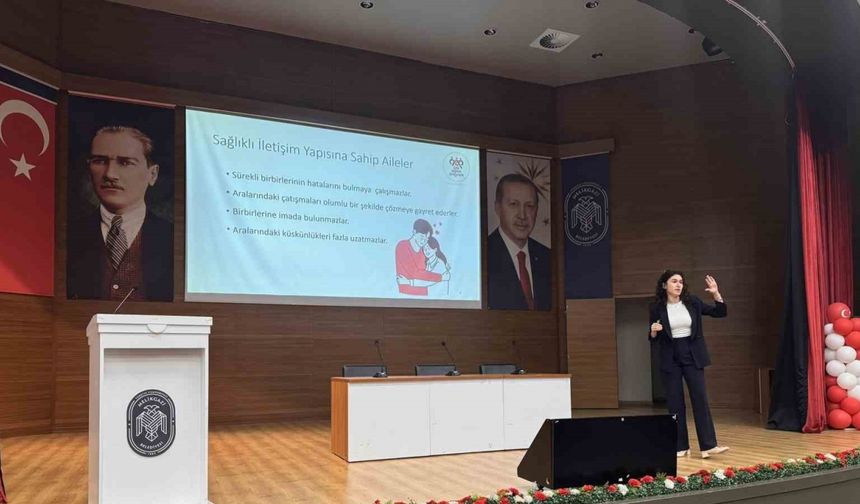 Melikgazi’de personele yönelik aile eğitimi