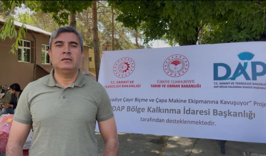 Muradiye’de DAP destekli tarım aletleri çiftçilere dağıtıldı