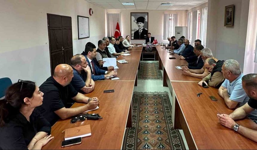 Mut’ta kayısı sezonu değerlendirme toplantısı