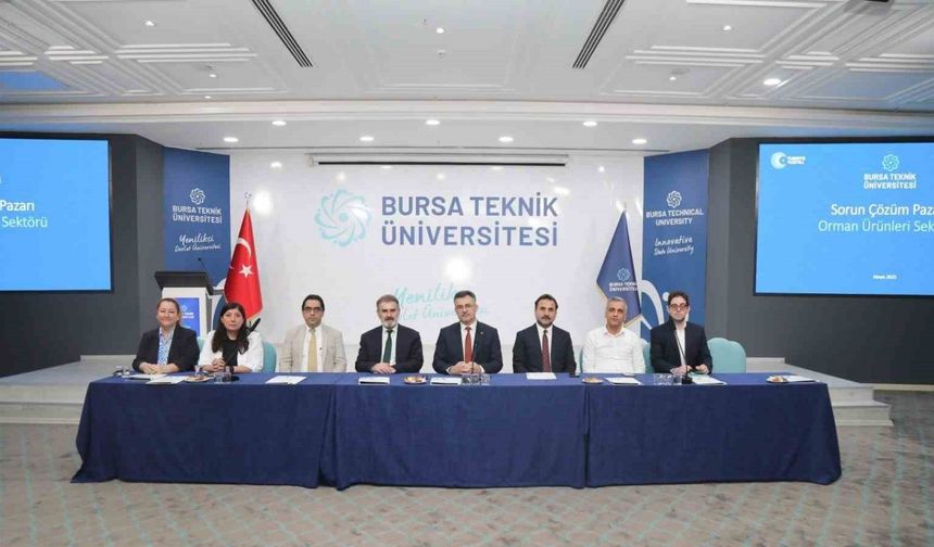 Orman sektörünün sorunlarını BTÜ çözüyor