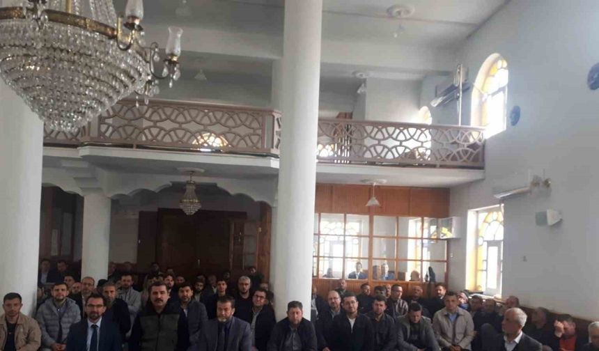 Orman yangınlara karşı cami cemaati bilgilendirildi