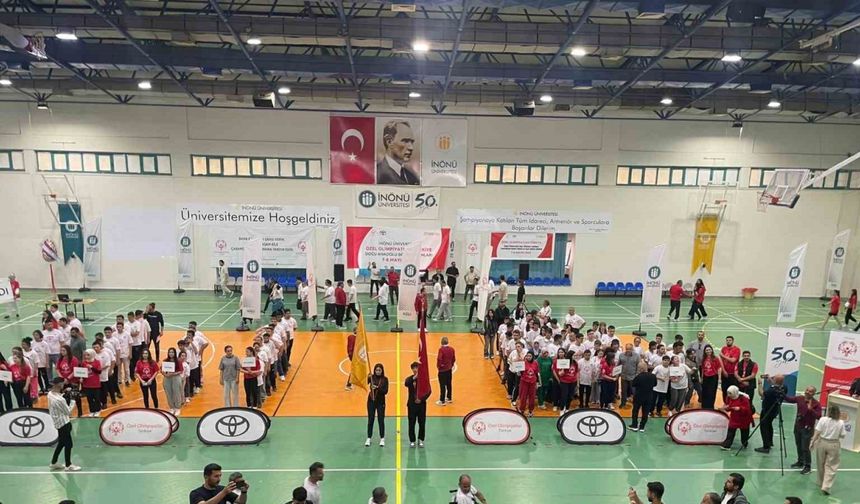 Özel sporcular Doğu Anadolu Bölge Oyunları’nda Malatya’da buluştu