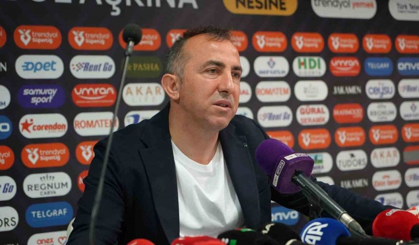 Recep Uçar: "Kendi kendimizi cezalandırdığımız bir maç oldu"