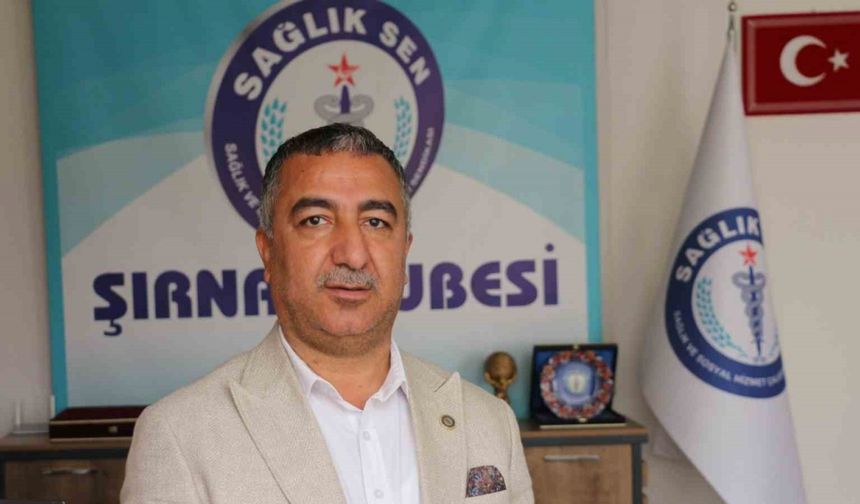 Sağlık-Sen Şube Başkanı Anmal: "Sağlık hizmeti aksamamalı, sendikal baskılara son verilmeli"