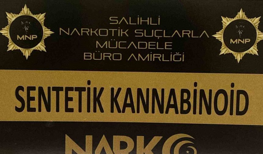 Salihli polisinden zehir tacirlerine darbe